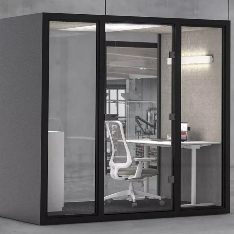 : 隔音私人空間 WORK BOX系列 辦公室傢俱 Blueprint工作間傢俱 鋼化玻璃 金屬 