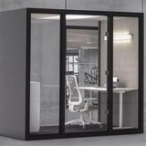 : 隔音私人空間 WORK BOX系列 辦公室傢俱 Blueprint工作間傢俱 鋼化玻璃 金屬 