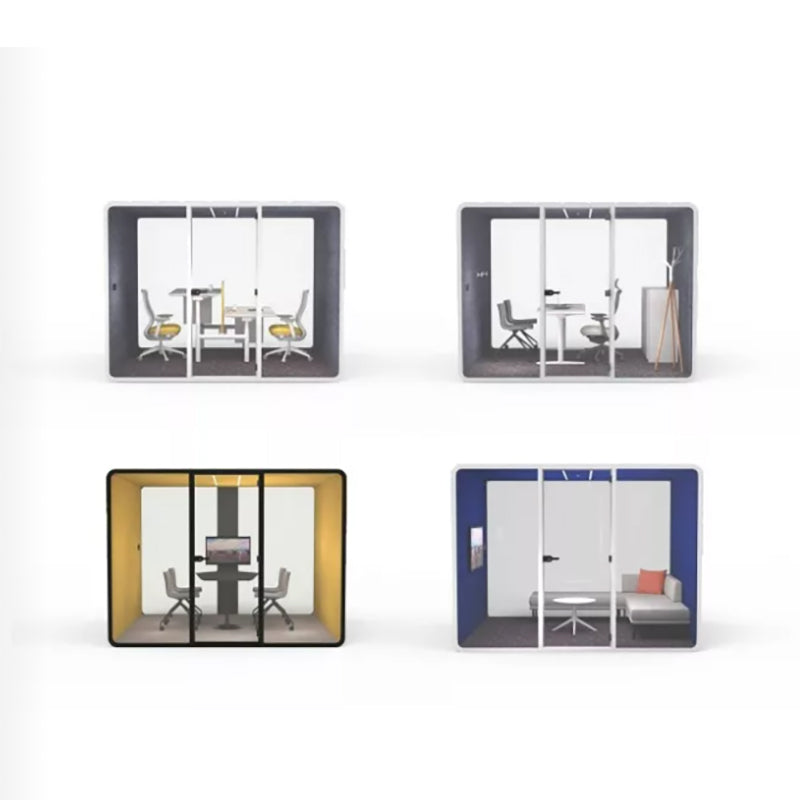 隔音會議空間 WORK BOX系列 辦公室傢俱 Blueprint工作間傢俱 鋼化玻璃 金屬 
