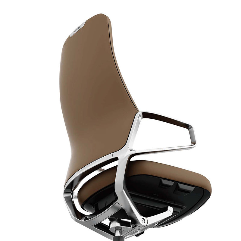 Arico 人體工學椅 人體工學 真皮 皮革 鋼架 滾輪 